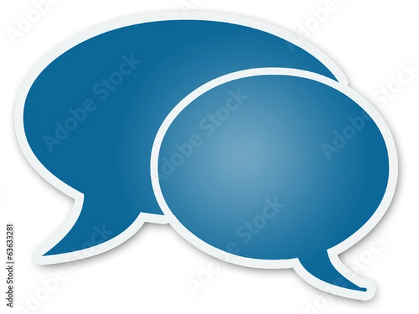 Obraz Chat Bubbles