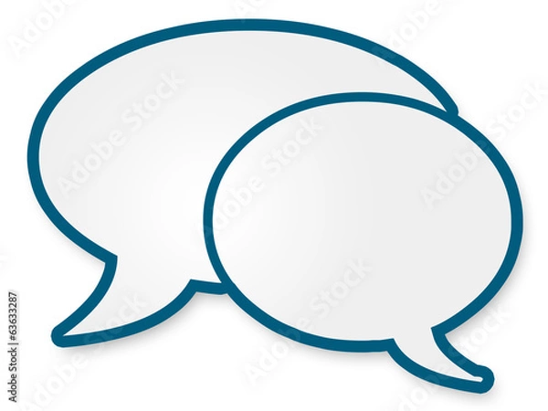 Fototapeta Chat Bubbles
