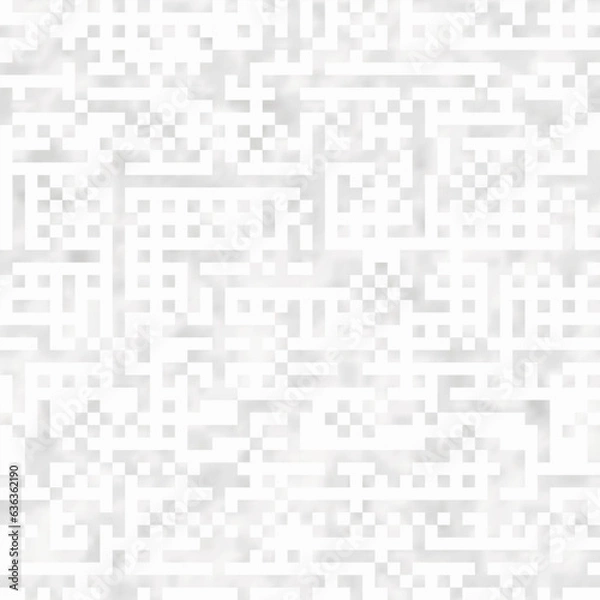 Fototapeta Subtle Watercolor-Dyed Effect Pixel Textured Pattern