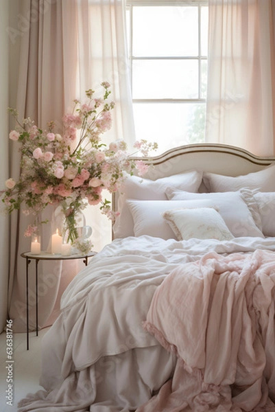 Obraz Pink Bedroom