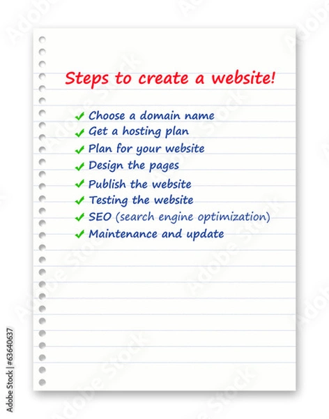 Fototapeta Web Design