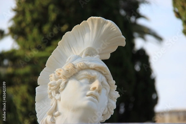 Obraz Achille blessé, Achilleion, Corfou