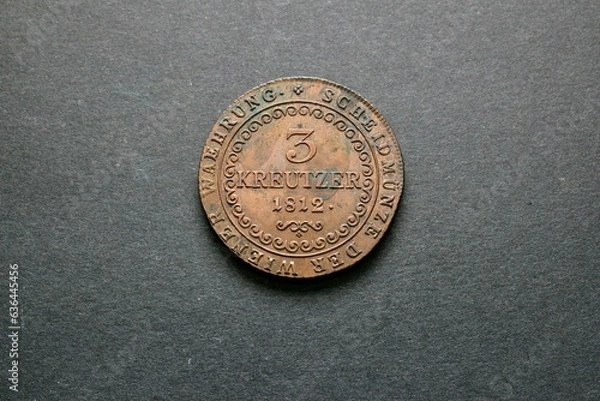 Fototapeta Ancient coins, medieval and modern