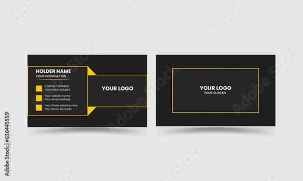 Obraz Professional Business card design for personal identity