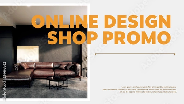 Fototapeta Online Design Shop Promo 3
