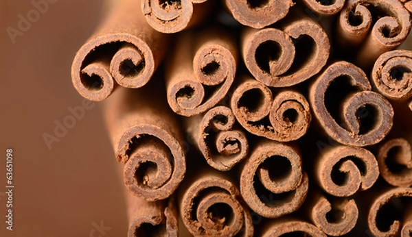 Fototapeta Cinnamon background