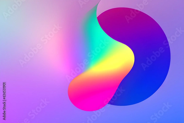 Fototapeta abstract, art, backdrop, background, color, colorful, design, digital, dynamic, fluid, futuristic, gradient, graphic, illustration, liquid, modern, pattern, poster, shape, template, texture, vector, 