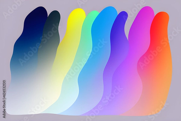 Fototapeta abstract, art, backdrop, background, color, colorful, design, digital, dynamic, fluid, futuristic, gradient, graphic, illustration, liquid, modern, pattern, poster, shape, template, texture, vector, 