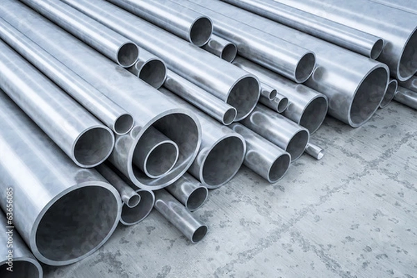 Obraz Steel Pipes