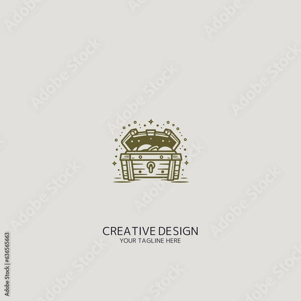 Obraz 宝箱のロゴ