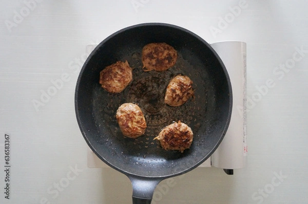 Fototapeta ハンバーグ