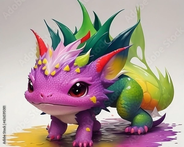 Obraz live dragon fruit