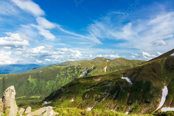 Fototapeta View of the Carpathians