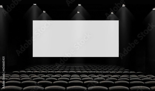 Obraz 映画館のスクリーン