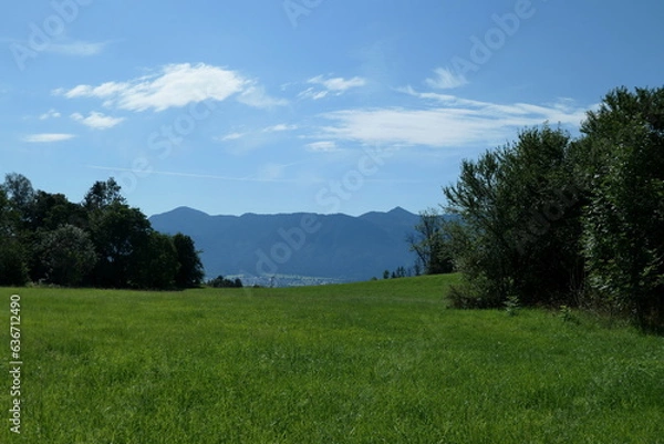 Obraz Alpenblick oberhalb des Staffelsees