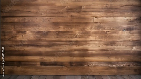 Fototapeta Wood texture background generated with AI