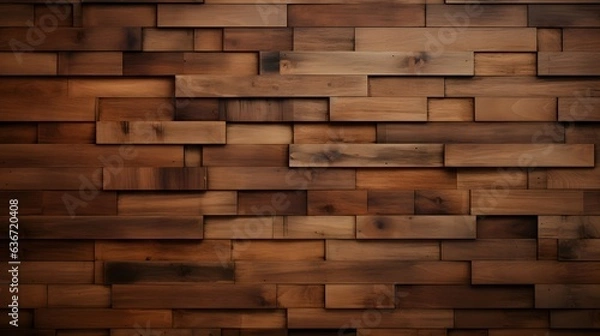 Fototapeta Wood texture background generated with AI