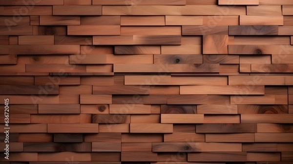 Fototapeta Wood texture background generated with AI