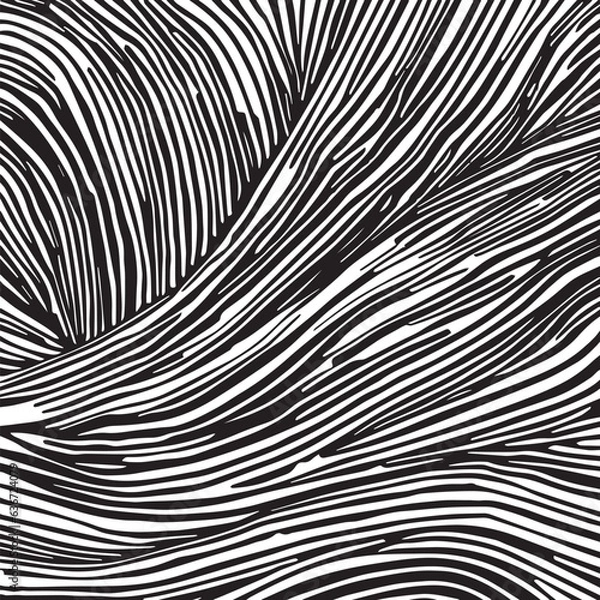 Fototapeta Wood lines pattern texture Illustration drawing eps10	
