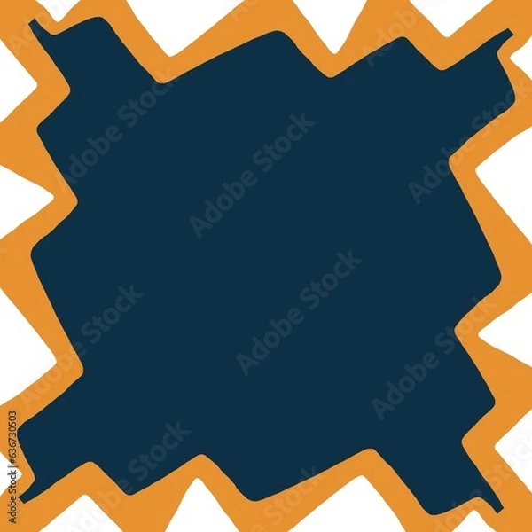 Fototapeta abstract square picture frame