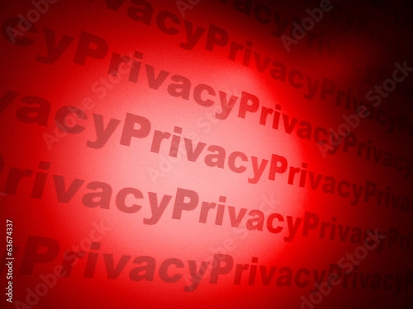 Fototapeta privacy...