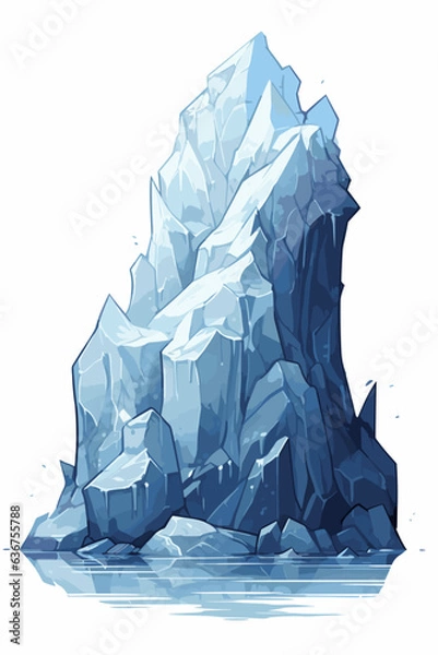 Obraz iceberg in the water