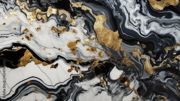 Fototapeta Abstract background with gemstone texture. Generative AI