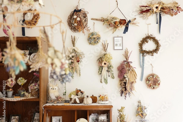 Obraz ブーケ　ドライフラワー