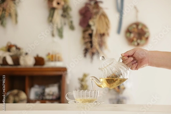 Obraz ハーブティー