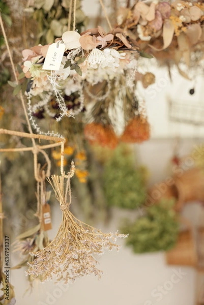 Obraz ブーケ　ドライフラワー