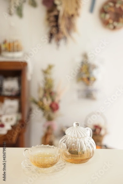 Obraz ハーブティー