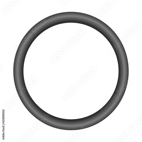 Fototapeta magnifying glass isolated on white