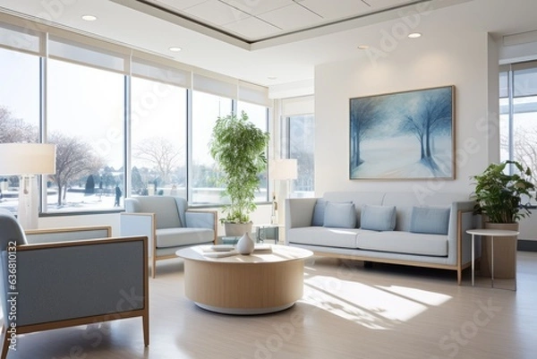 Obraz Modern Medical Healthcare Setting
