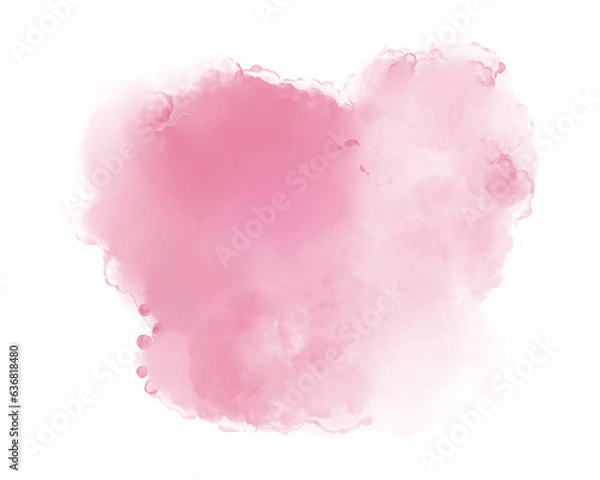 Fototapeta Pink water Elements with no background