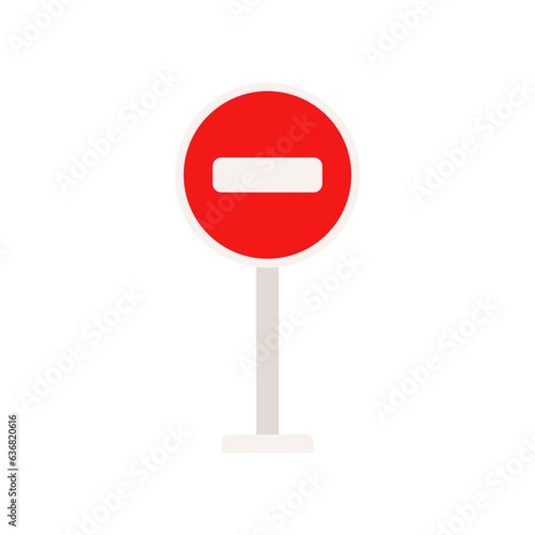 Obraz Traffic Sign Illustration