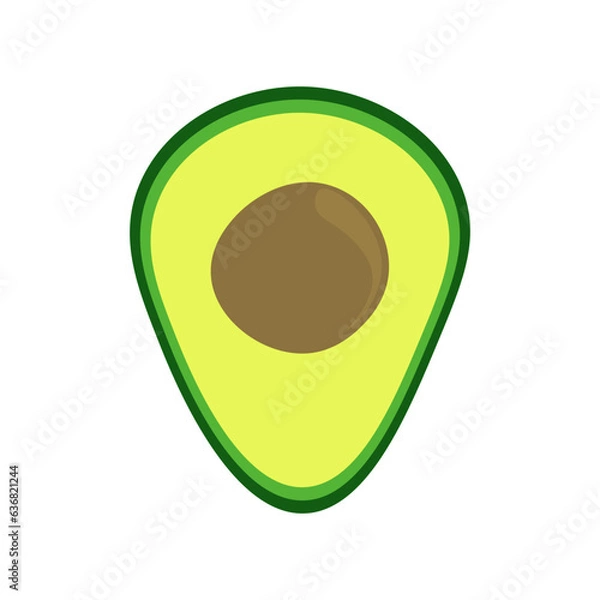 Obraz Fruit Vector Illustration