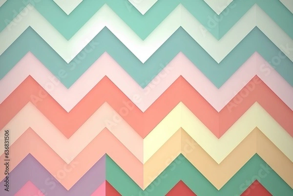 Obraz chevron pattern made by midjourney