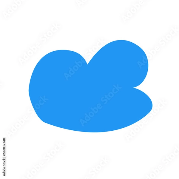 Obraz Cloud vector icon
