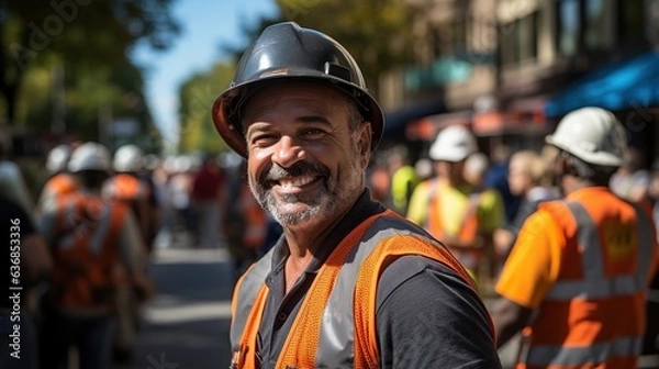 Fototapeta Labor Day Celebrating the Hard Work and Dedication of Workers