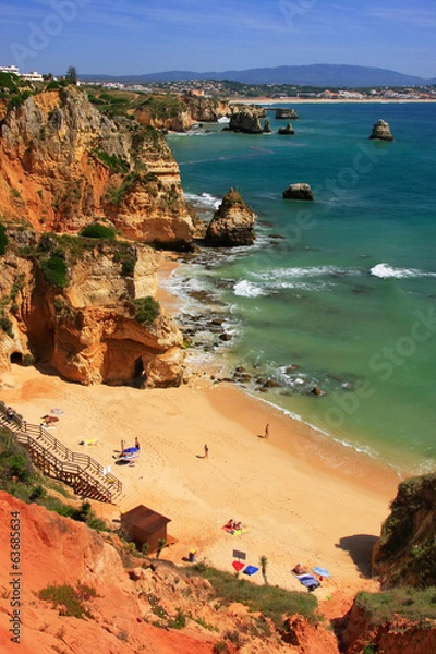 Fototapeta Ponta de Piedade w Lagos, region Algarve, Portugalia