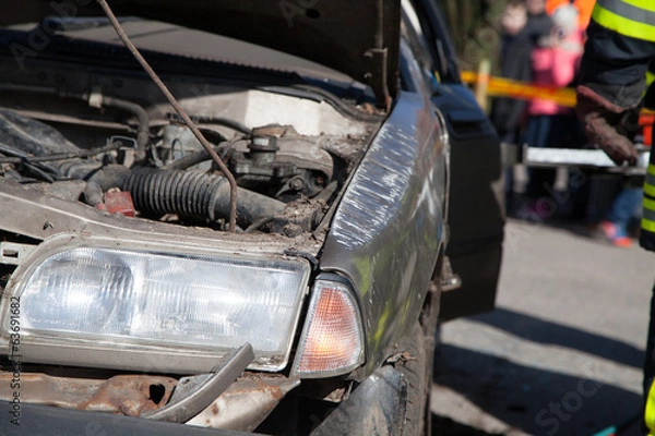 Obraz car crash