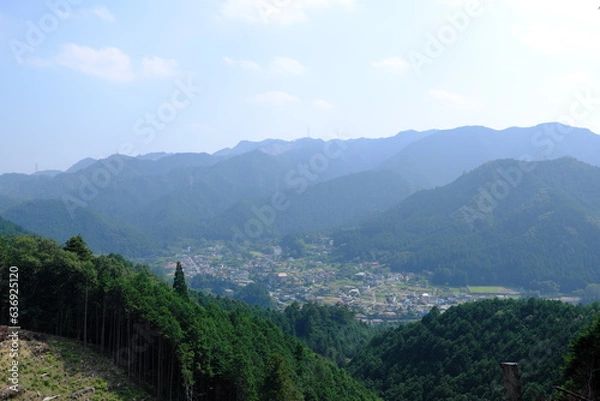 Obraz 東京都あきる野市戸倉地区風景