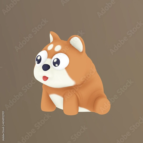 Obraz Shiba dog