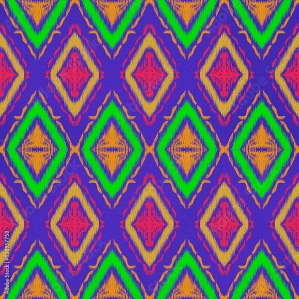 Fototapeta seamless pattern with shapes