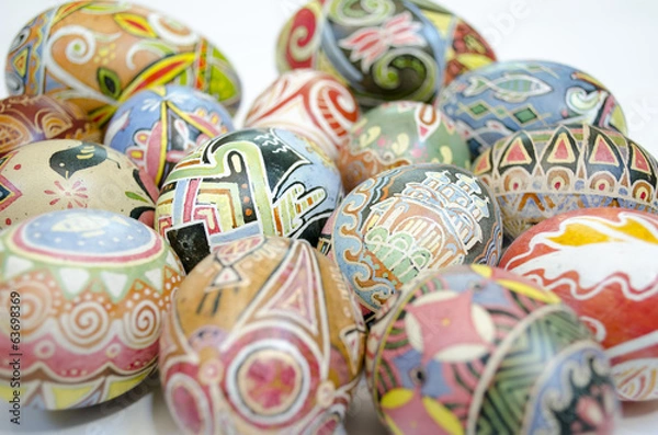 Fototapeta Easter eggs