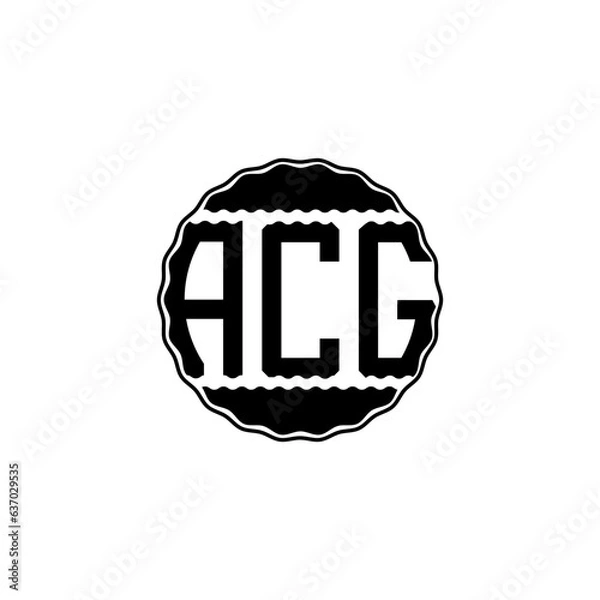 Obraz Letter Logo Design 'ACG'