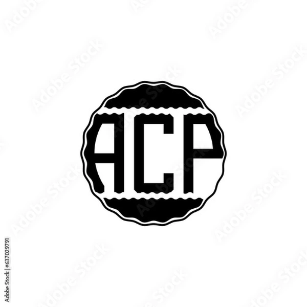 Obraz Letter Logo Design 'ACP'