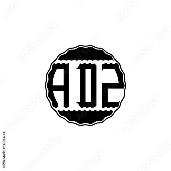 Obraz Letter Logo Design 'ADZ'