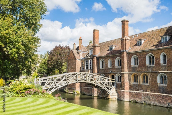 Obraz Mathematical Bridge in Cambridge