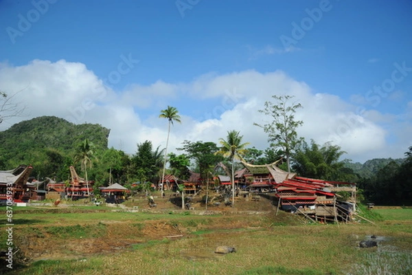 Obraz Village typique